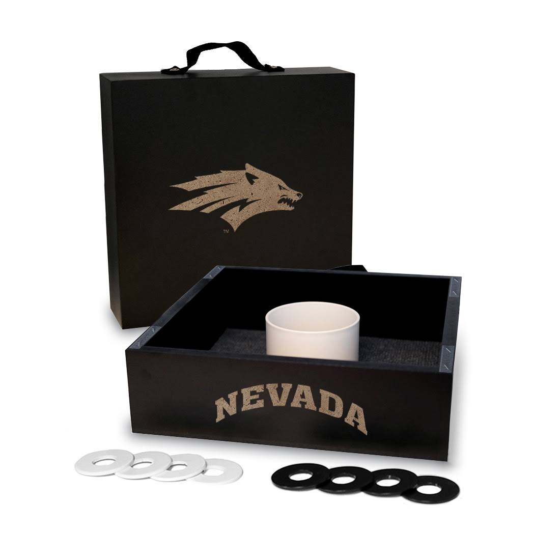 Nevada Wolf Pack Washer Toss Game Set
