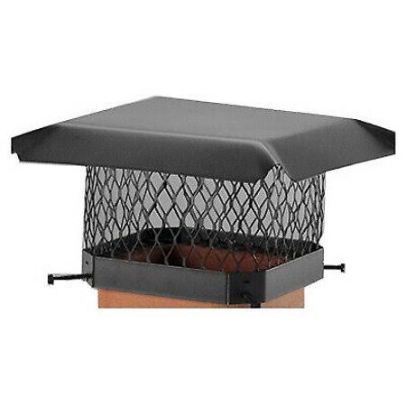 HY-C Company Inc Chimney Cap, Black Steel, 9 x 9-in. SC99
