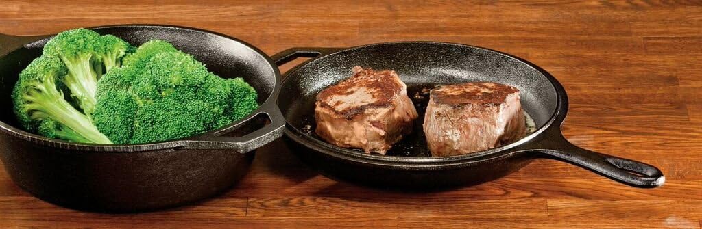 Lodge Combo Cooker Cast Iron, 10.25