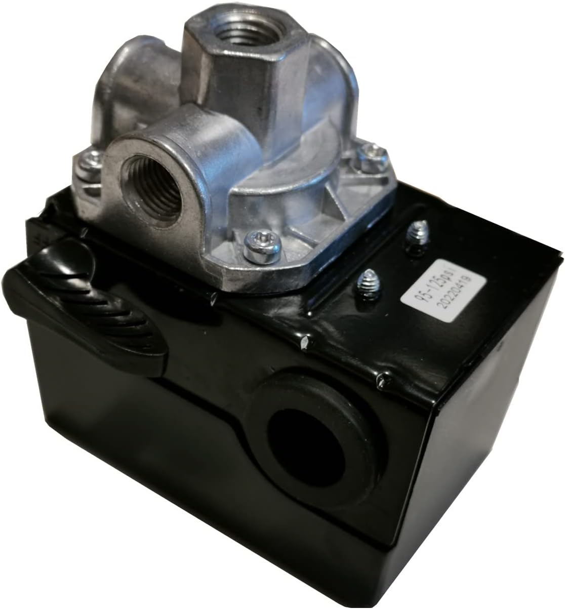 XIAOWEI CW207576AV Pressure Switch For Campbell Hausfeld Air Compressor 95/125 Psi Compatible with 69JG109569R 69JF7LY2C Pack of 2