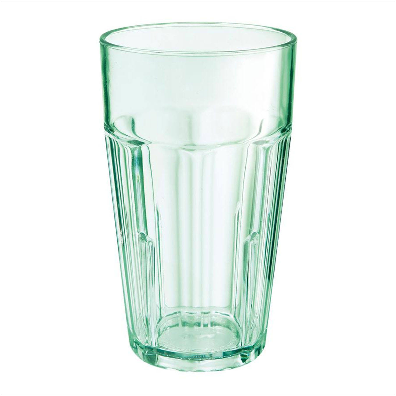 Plastic Reusable Bahama Tumblers 14 oz 3.44 x 5 Beverage Jade SAN,36 Packs