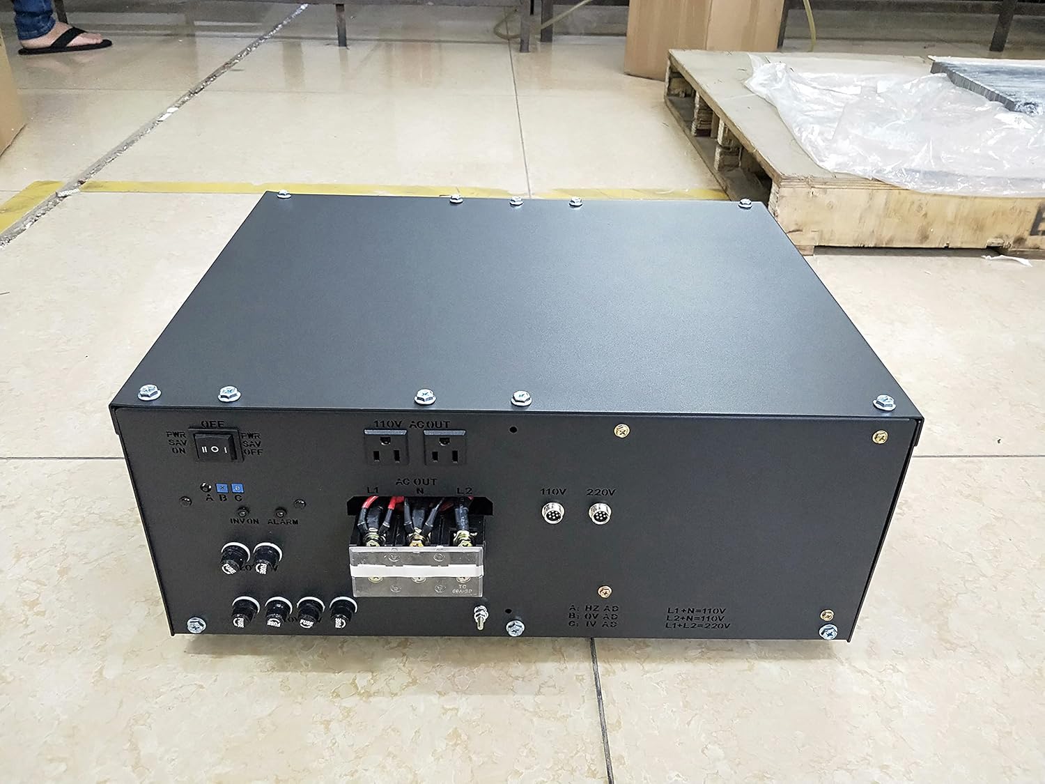 9000W LF Split Phase Pure SINE Wave Power Inverter DC 48V/AC 220V&110V 60HZ