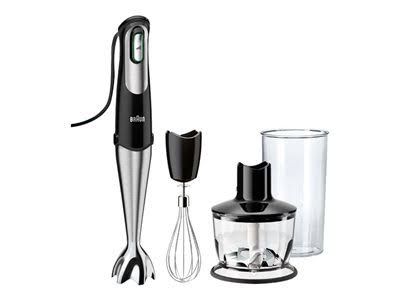 Braun Multiquick 7 MQ735 Sauce Hand Blender - Premium Black/Stainless Steel