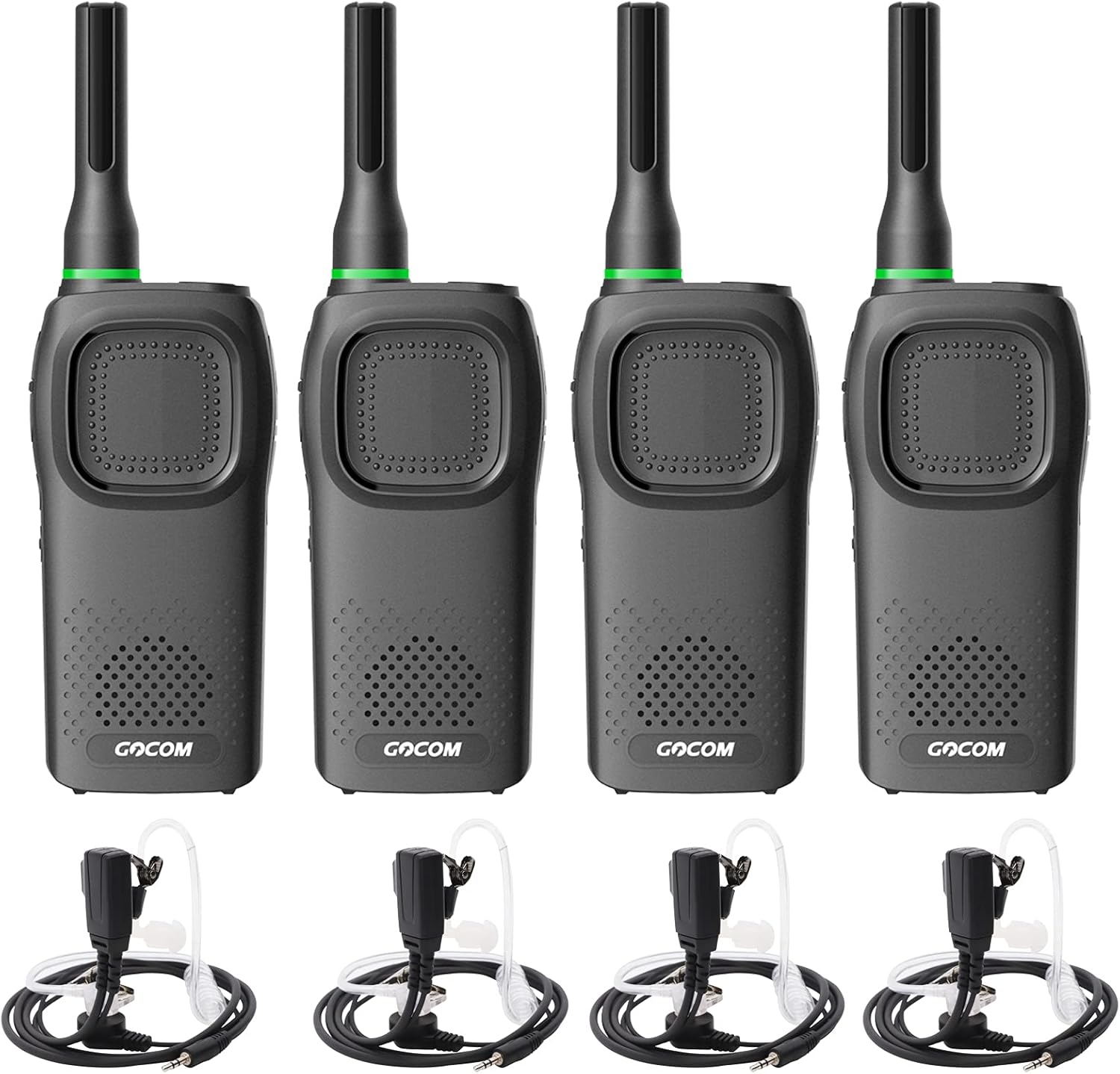 GOCOM Digital and Analog Handheld Two Way radios - Long Range Walkie Talkies for Adults,Business Elegant & Slim Better Communication & Clearer Voice Than Analog 2 Way Radio, GD800 6pack