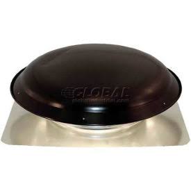 GoVets | Ventamatic LTD Cool Attic Roof Mount Power Attic VENTILATOR Aluminum Dome CX2001AABL Black 1200 CFM