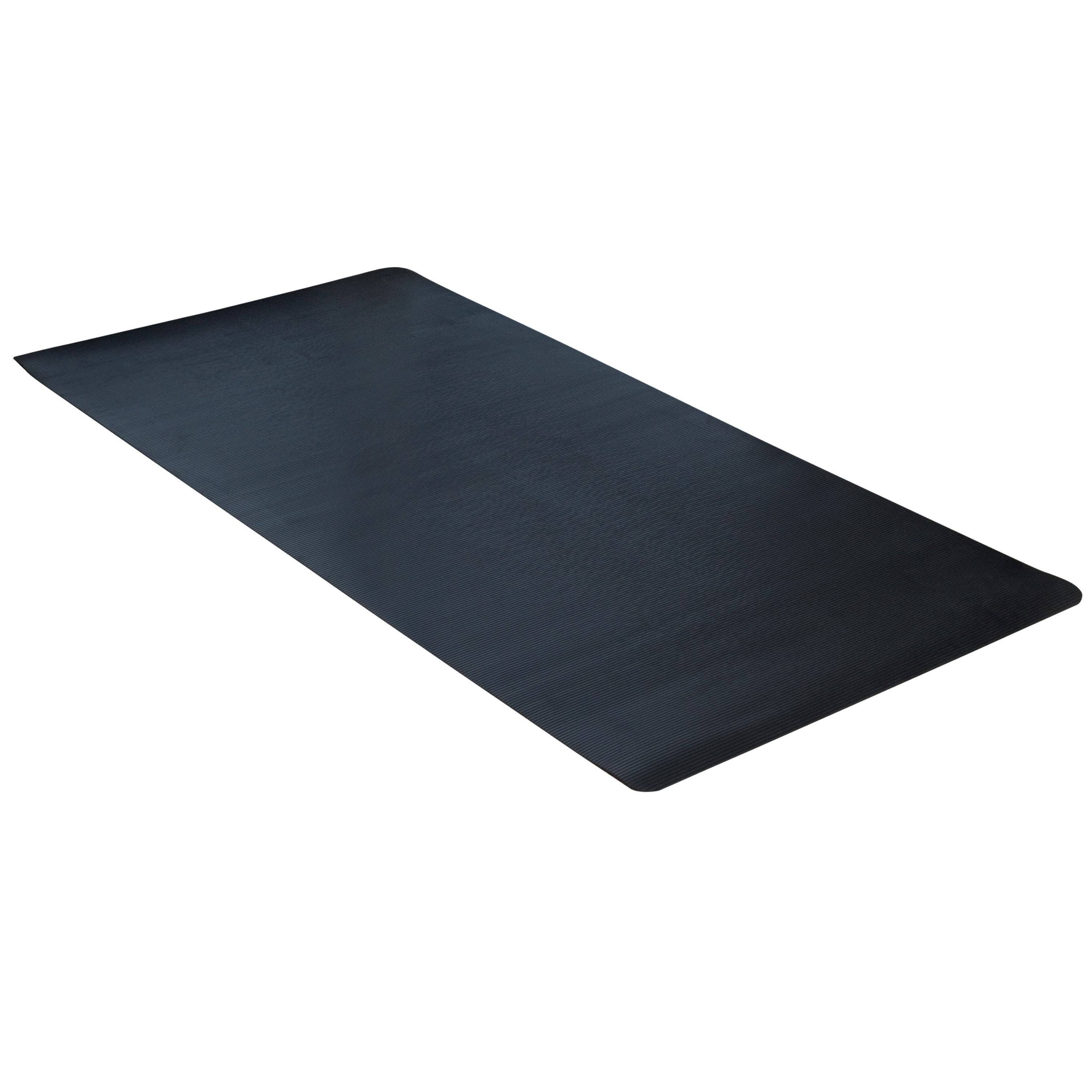 Climatex Indoor/Outdoor Black 36 in. x 240 in. Rubber Scraper Mat