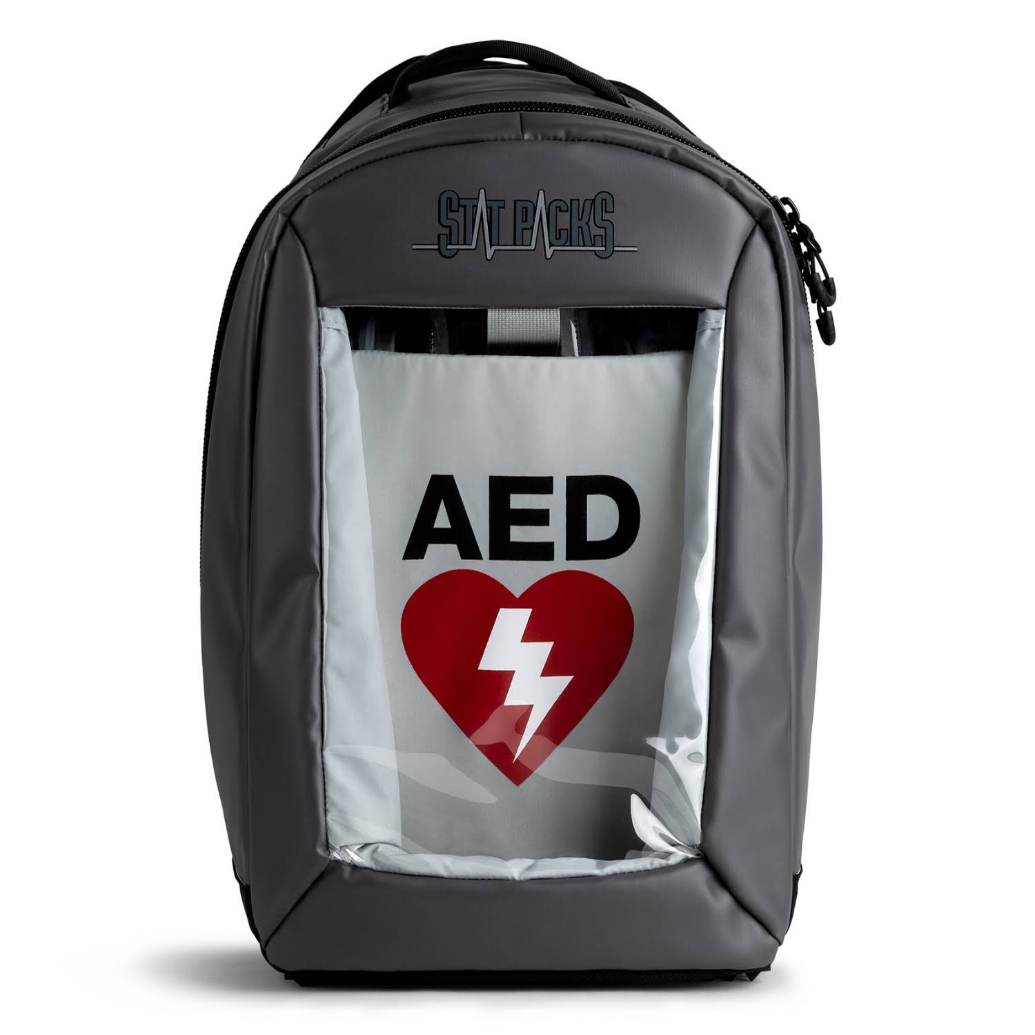 StatPacks G4 Vivo AED O2 Sling Bag - Black-Gun Metal