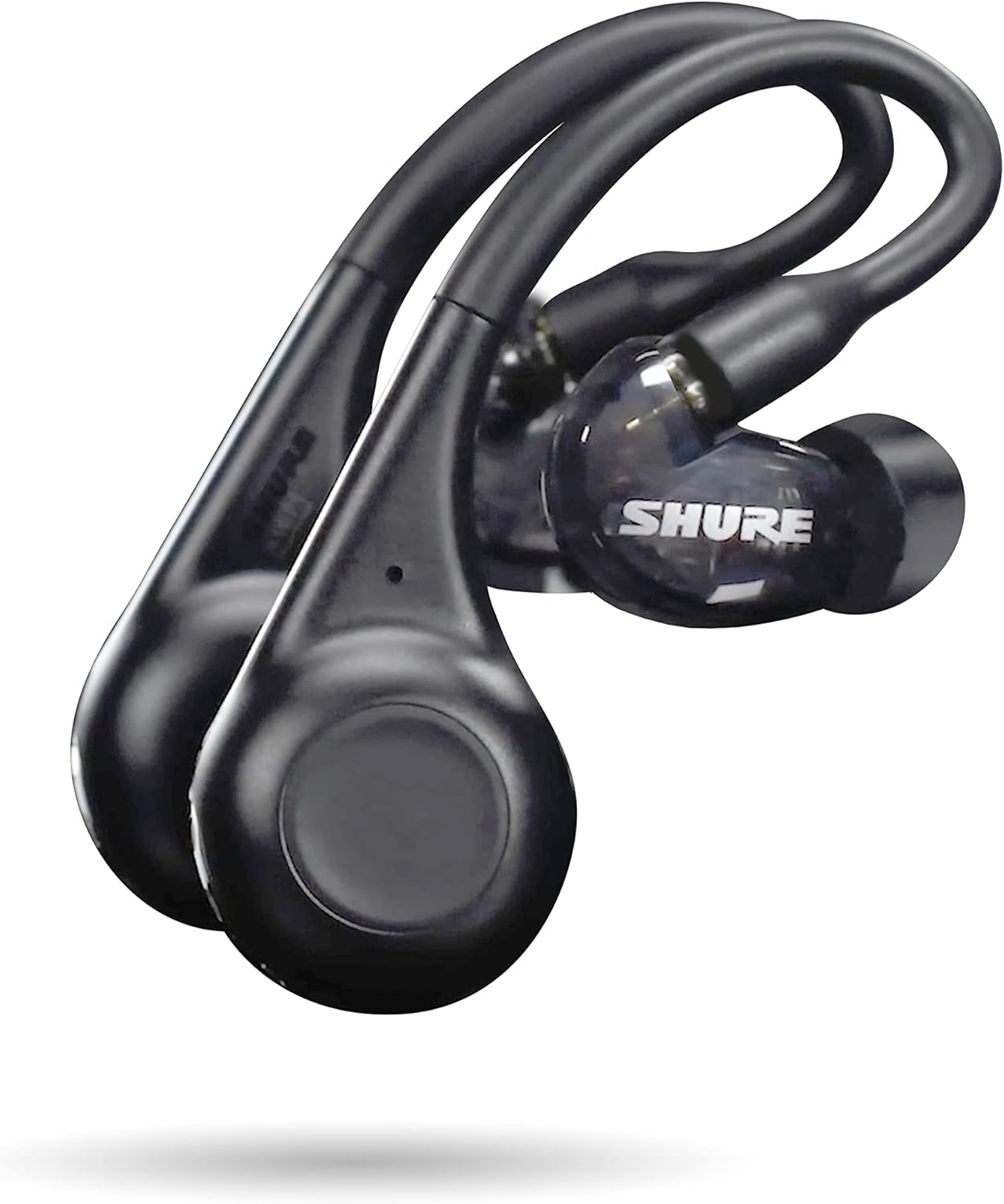 Shure AONIC 215 TW2 True Wireless Sound Isolating Earbuds with Bluetooth 5 Technology, Premium Audio with Deep Bass, Secure Fit Over-the-Ear, 32 Hour Battery Life, Fingertip Controls - (Gen 2) - Black