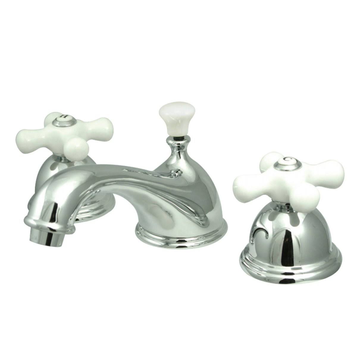 Kingston Brass Ks3960px 8 in. Widespread Bathroom Faucet, Matte Black