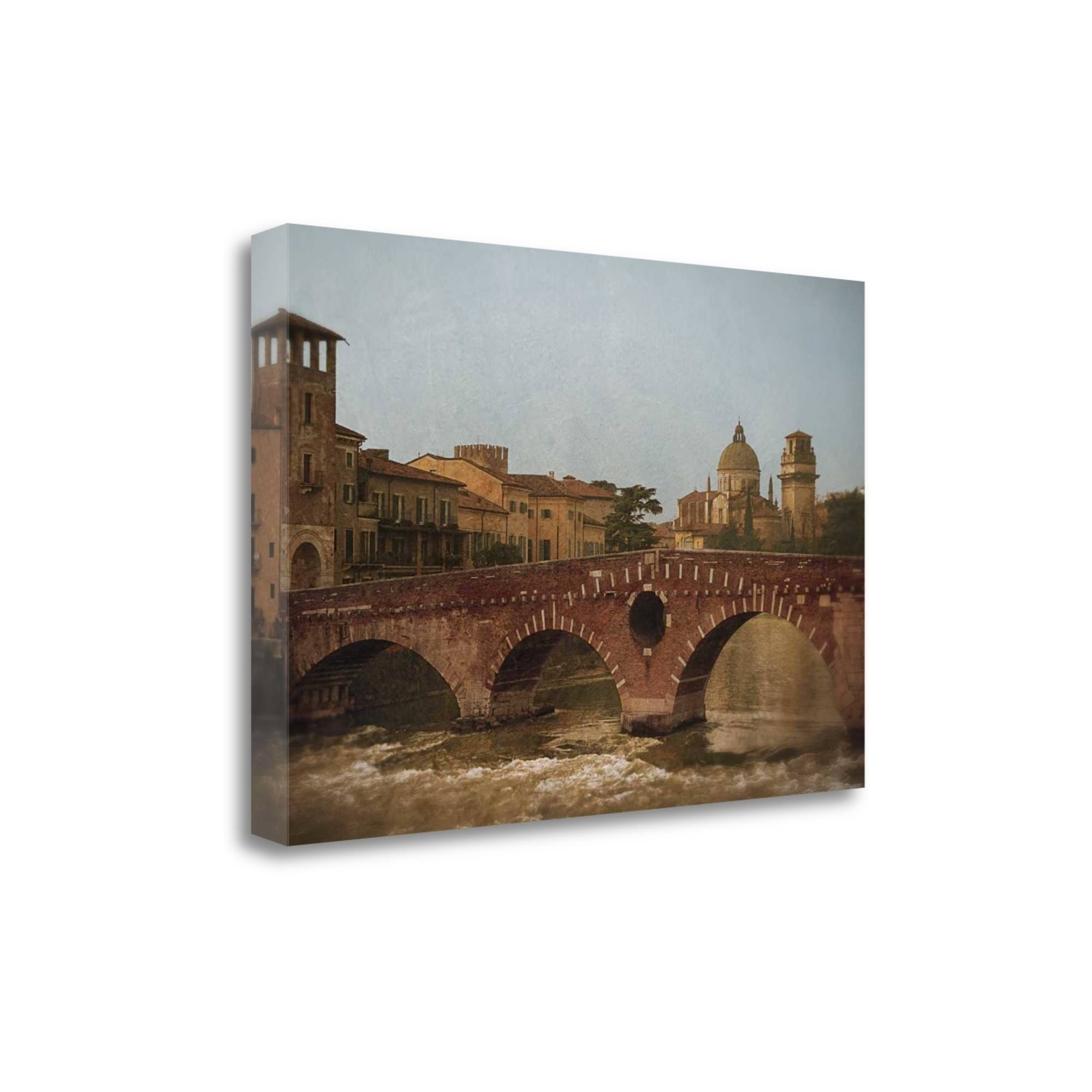 Tangletown Fine Art Ponte Pietra Verona by Heather Jacks