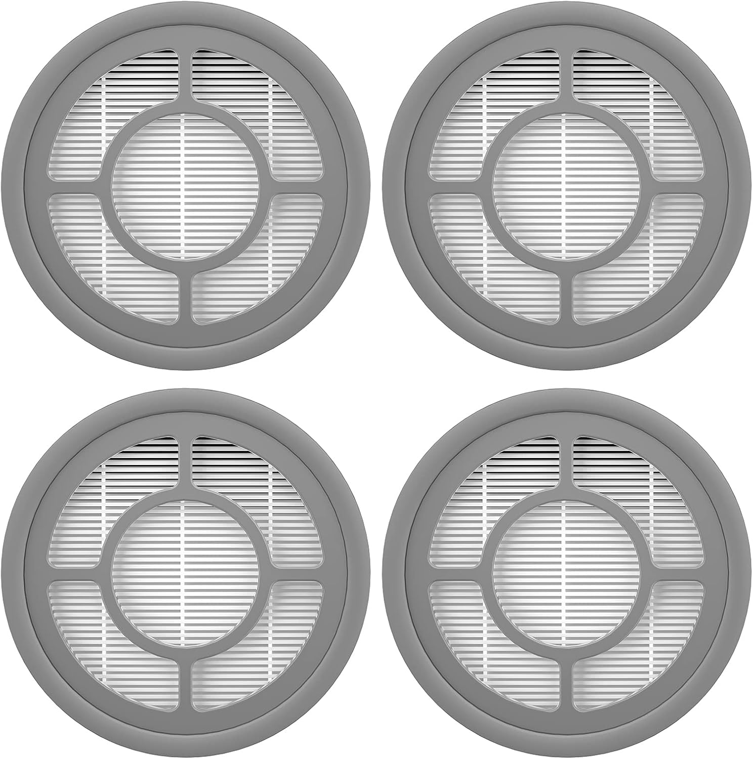 NEQUARE HEPA Filter 4 Packs Only for S12 S25 S26 Series Cordless Vacuum, High-Density HEPA