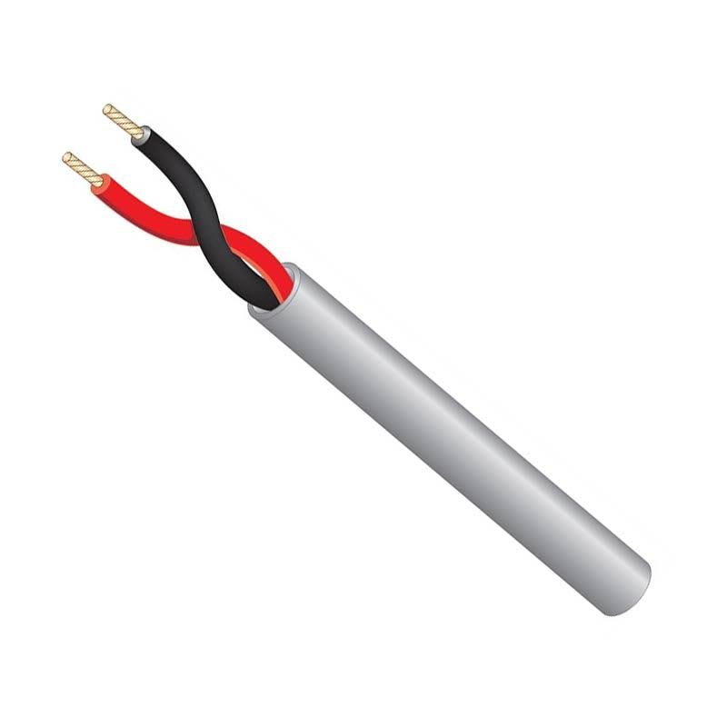 West Penn 225BK0500 16/2 Speaker Cable CMR, 500', Black