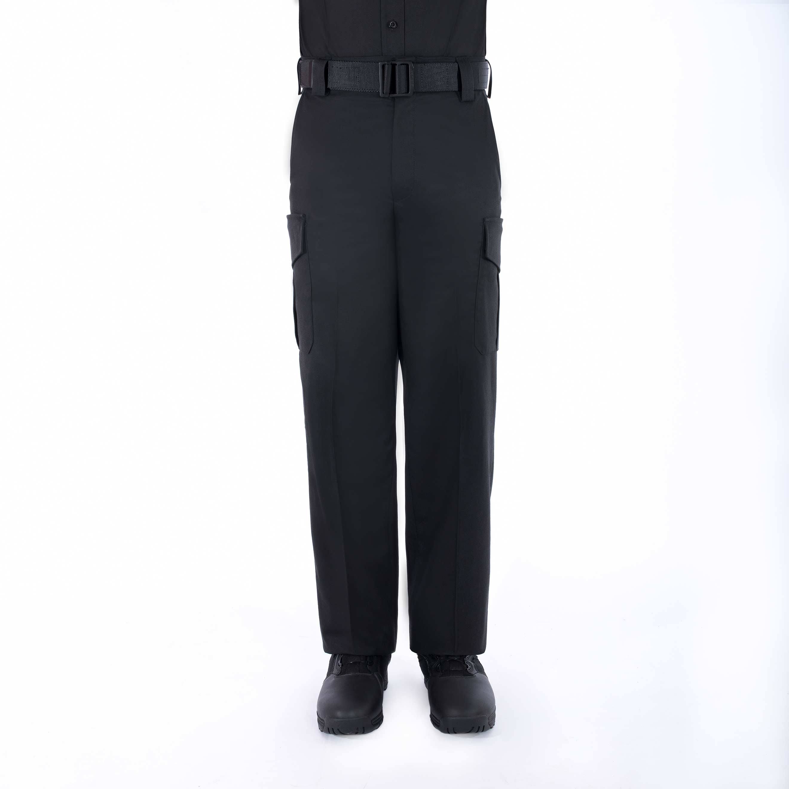 Blauer 8980 Side-Pocket Poly Rayon Trouser, Black, Reg, 60