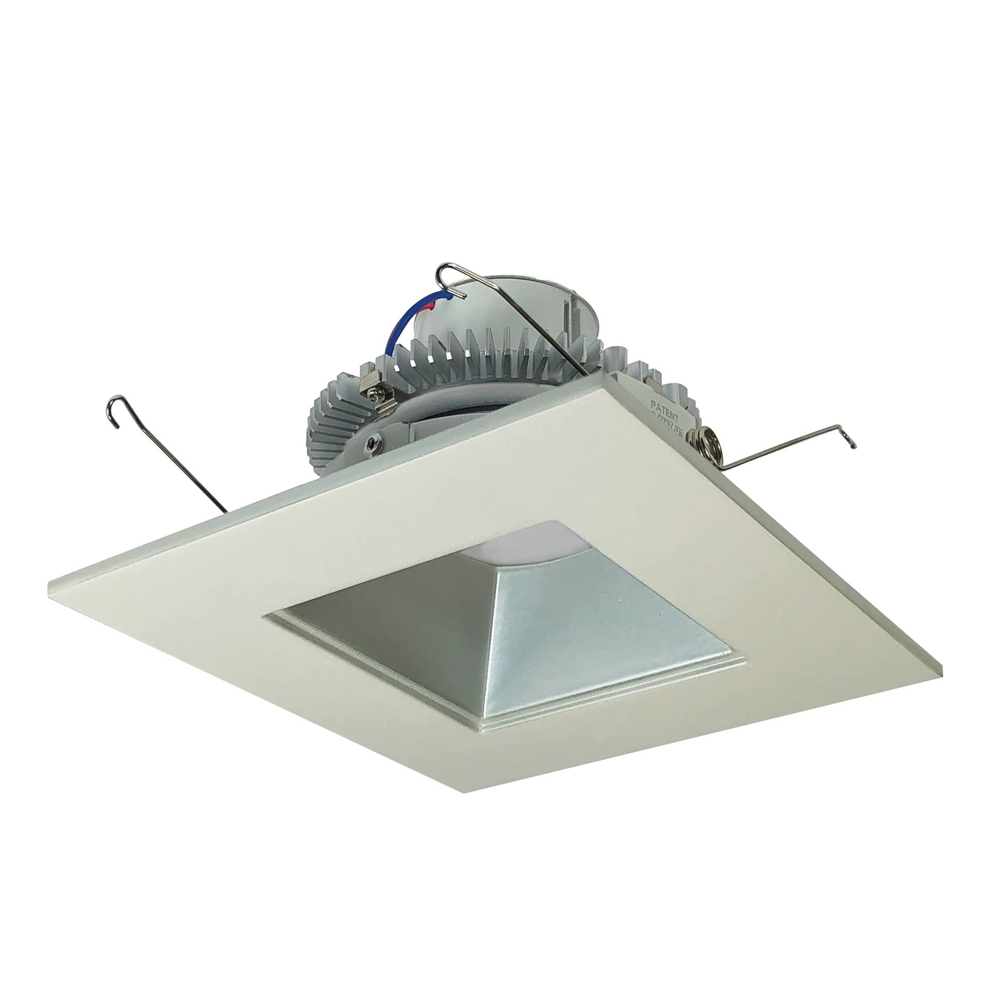 Nora Lighting Nlcbc2-65630hzw/A 6 Cobalt Click 750lm LED Retrofit, Square/Square Regress, 10W, 3000K, Haze/White, 120V Triac/ELV