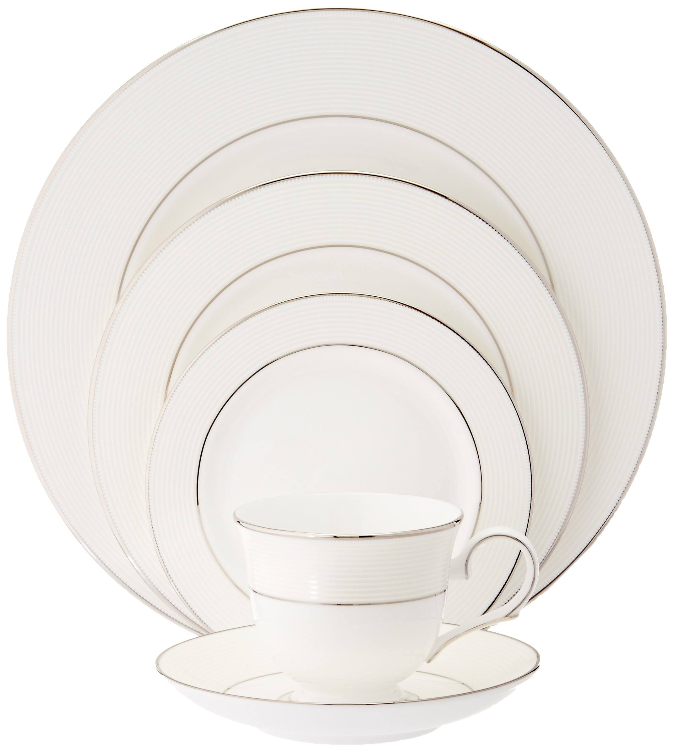Lenox Opal Innocence Stripe 5 Piece Place Setting