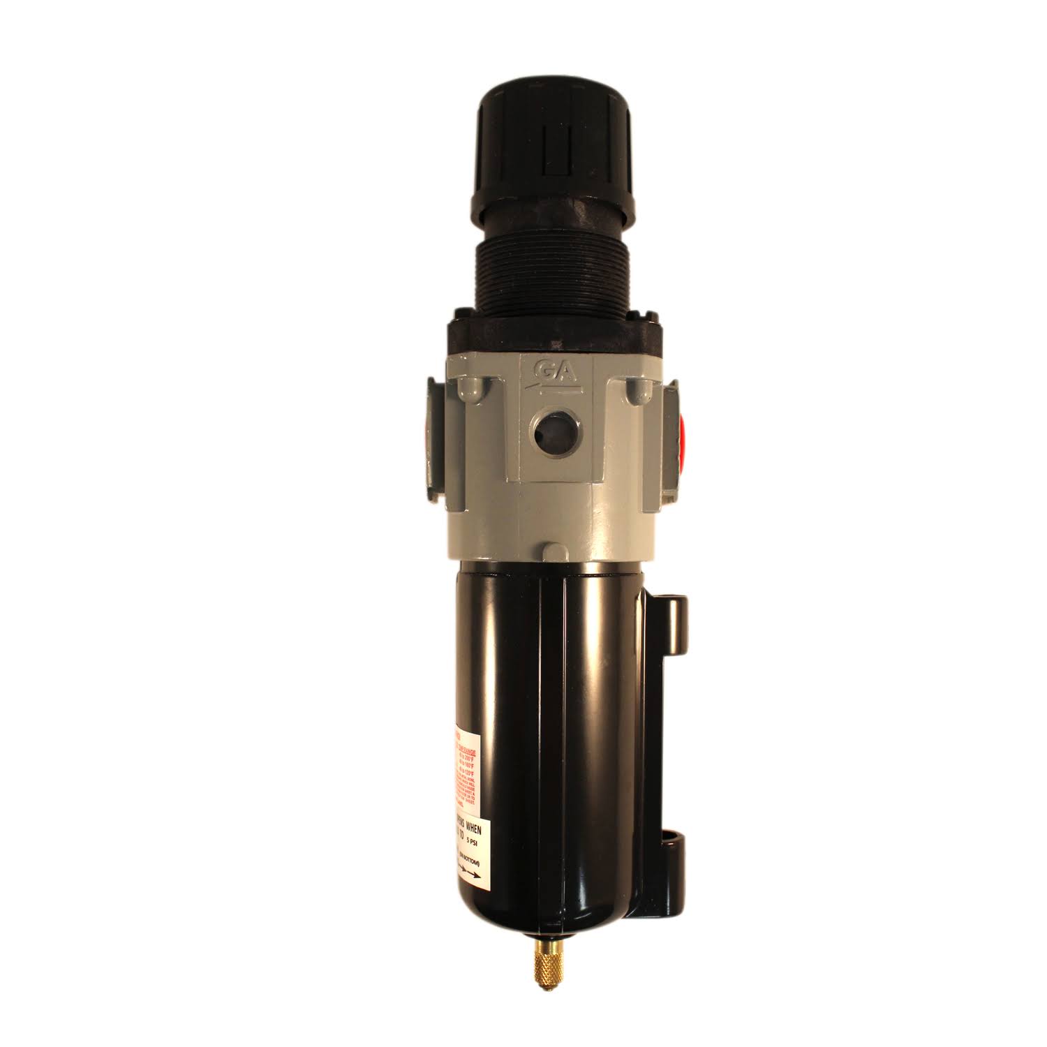 Milton 1110 3/8 in. NPT Metal Piggyback Filter Regulator