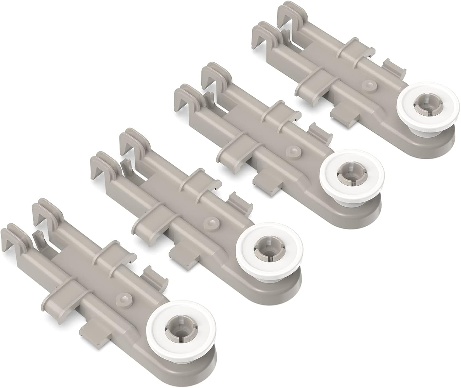 MAYITOP Dishwasher Upper Rack Wheels 4 Pack 8268743 Compatible with Maytag,KitchenAid,Whirlpool,Kenmore Replaces WP8268743, AP6012252, PS11745459, WP8268743VP