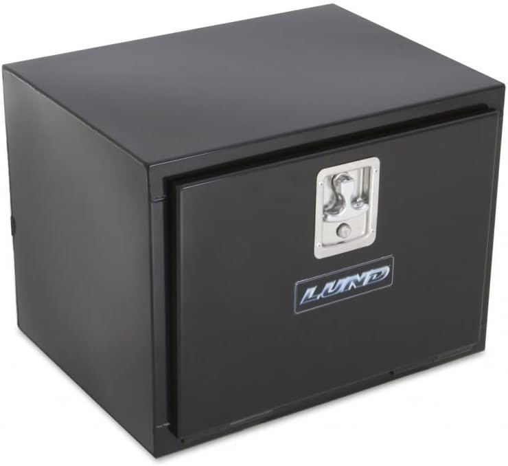 Lund Underbody Box Universal | Steel - Black | Dim A: 24; Dim B: 18.75; Dim C: 18