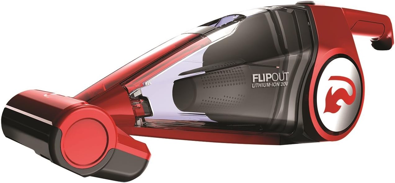 Dirt Devil Flipout Hand Vac, Red