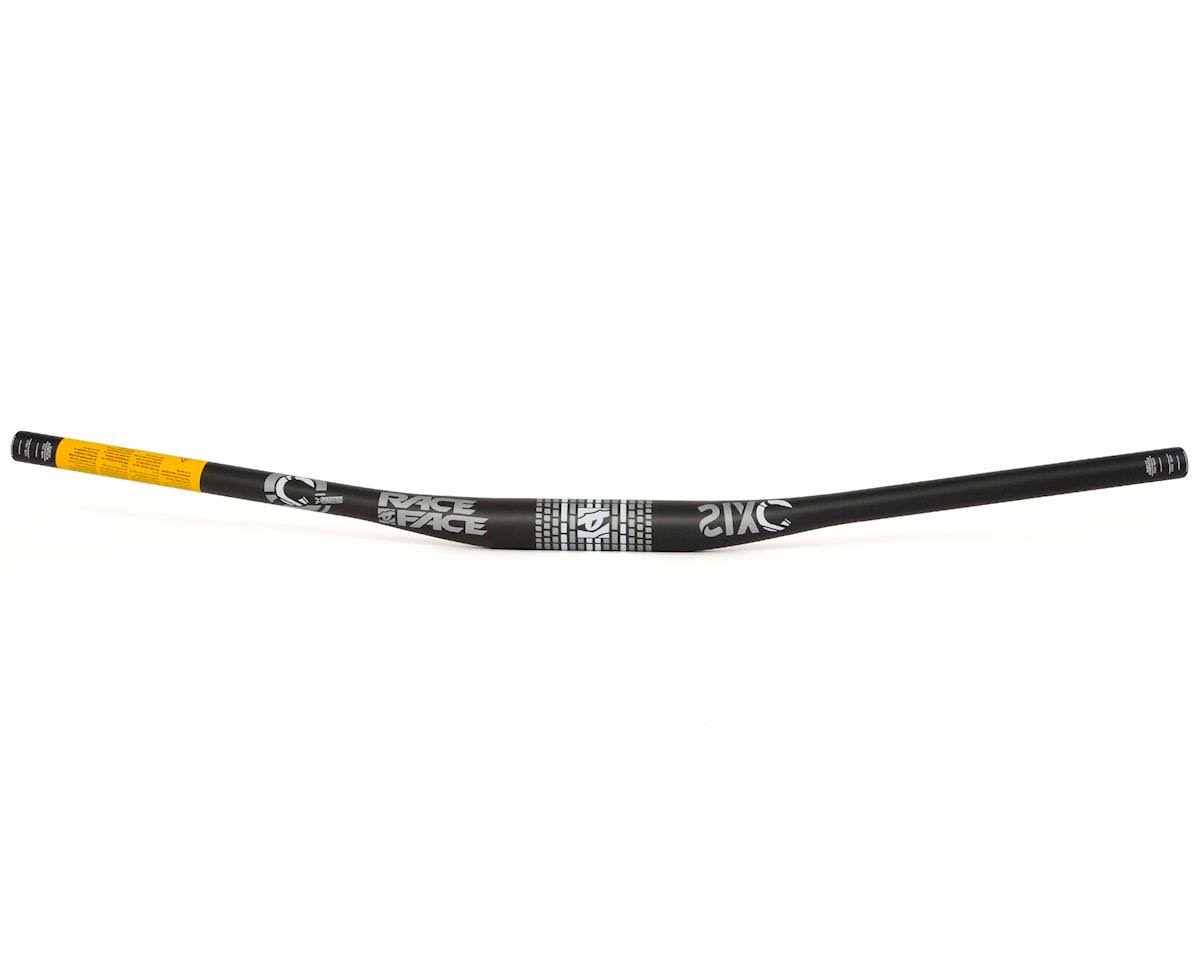 Race Face SixC 35 Riser Carbon Handlebar 35 x 800mm 10mm Rise Silver/White