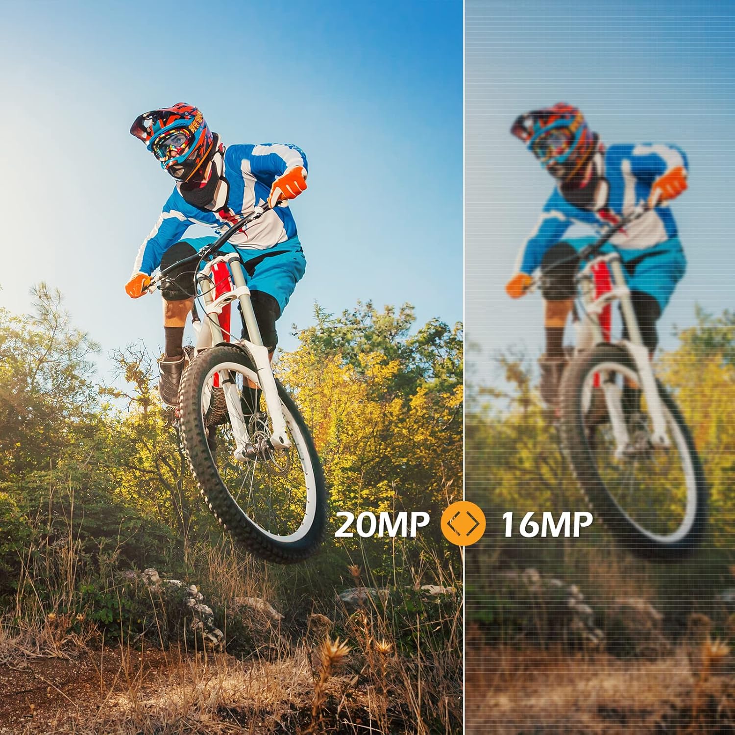 4K Action Camera, 20MP WiFi Waterproof Camera, EIS Touch Screen Sports Camera, PC Webcam, 170&deg; Wide Angle 131FT Underwater Camcorder with Remote Control, 2 Batteries and Accessories