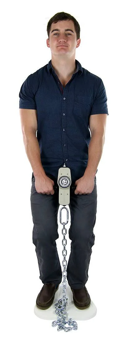 Baseline Analog Hydraulic Push Pull Dynamometer, 50 lbs Capacity