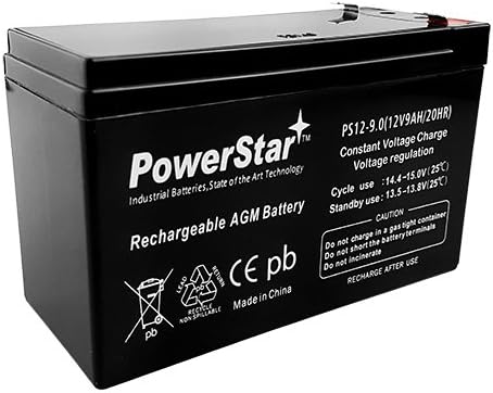 PowerStar-12V 9Ah APC UPS Computer Back Up Power Battery - 2 Pack 3 Year Warranty Pack of 2