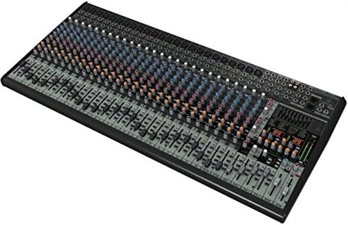 BEHRINGER SX3242FX Ultra-Low Noise Design 32-Input 4-Bus Studio/Live Mixer with Xenyx Mic Preamplifiers British EQs Black