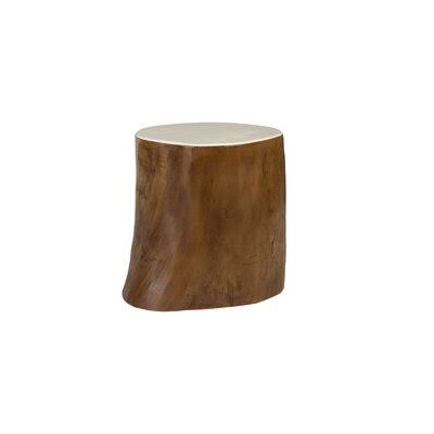 Chamcha Abstract End Table Phillips Collection
