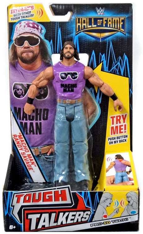 WWE Wrestling Tough Talkers Macho Man Randy Savage Action Figure