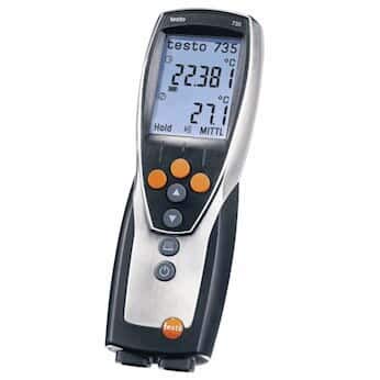 Testo Compact RTD/thermocouple Thermometer with Wireless Capability