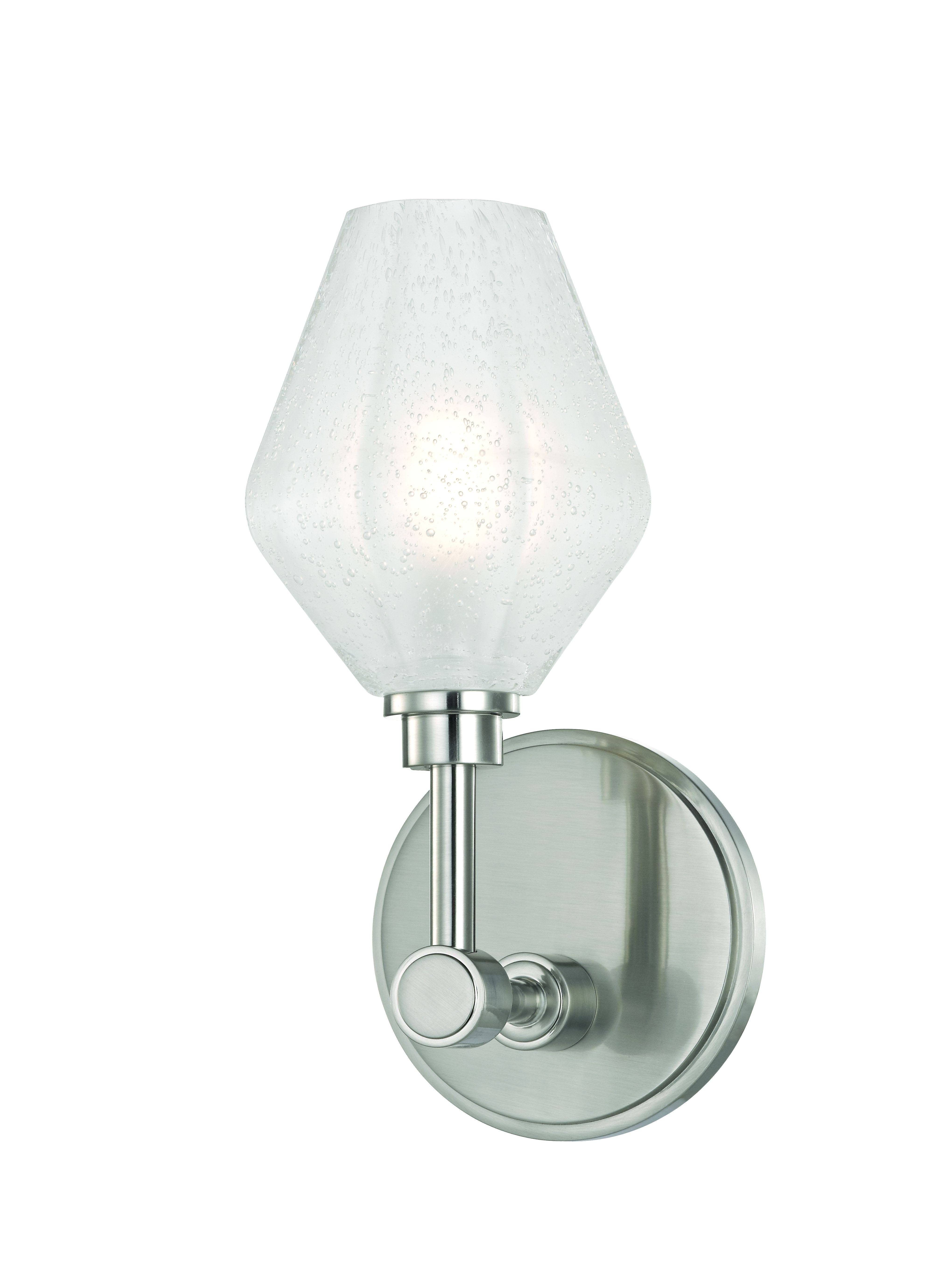Hudson Valley Orin 1 Light LED Bath BRACKET, Satin Nickel - 1321-SN