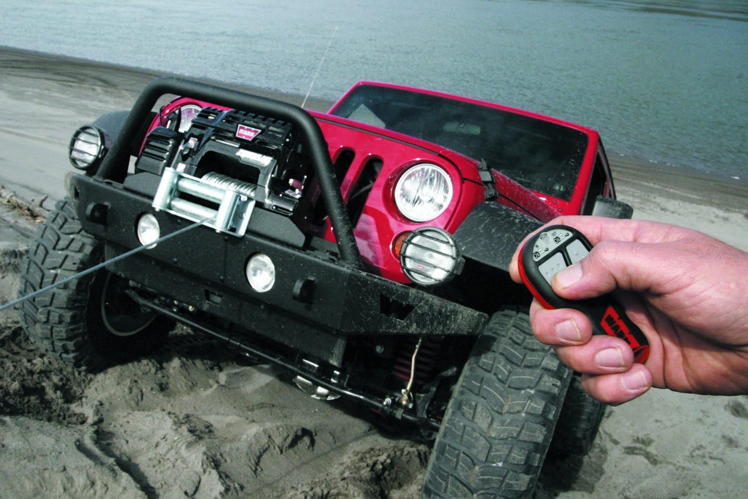 WARN 90288 Powersports Winch Component Accessory: Wireless Remote Control System for ATV and UTV Winches