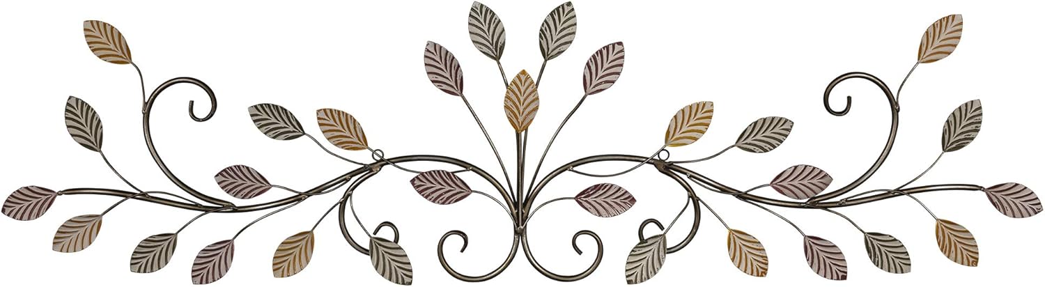Stratton Home Decor S36906 Wall Decor, 51.00 X 1.00 X 15.25, Multi Pack of 2