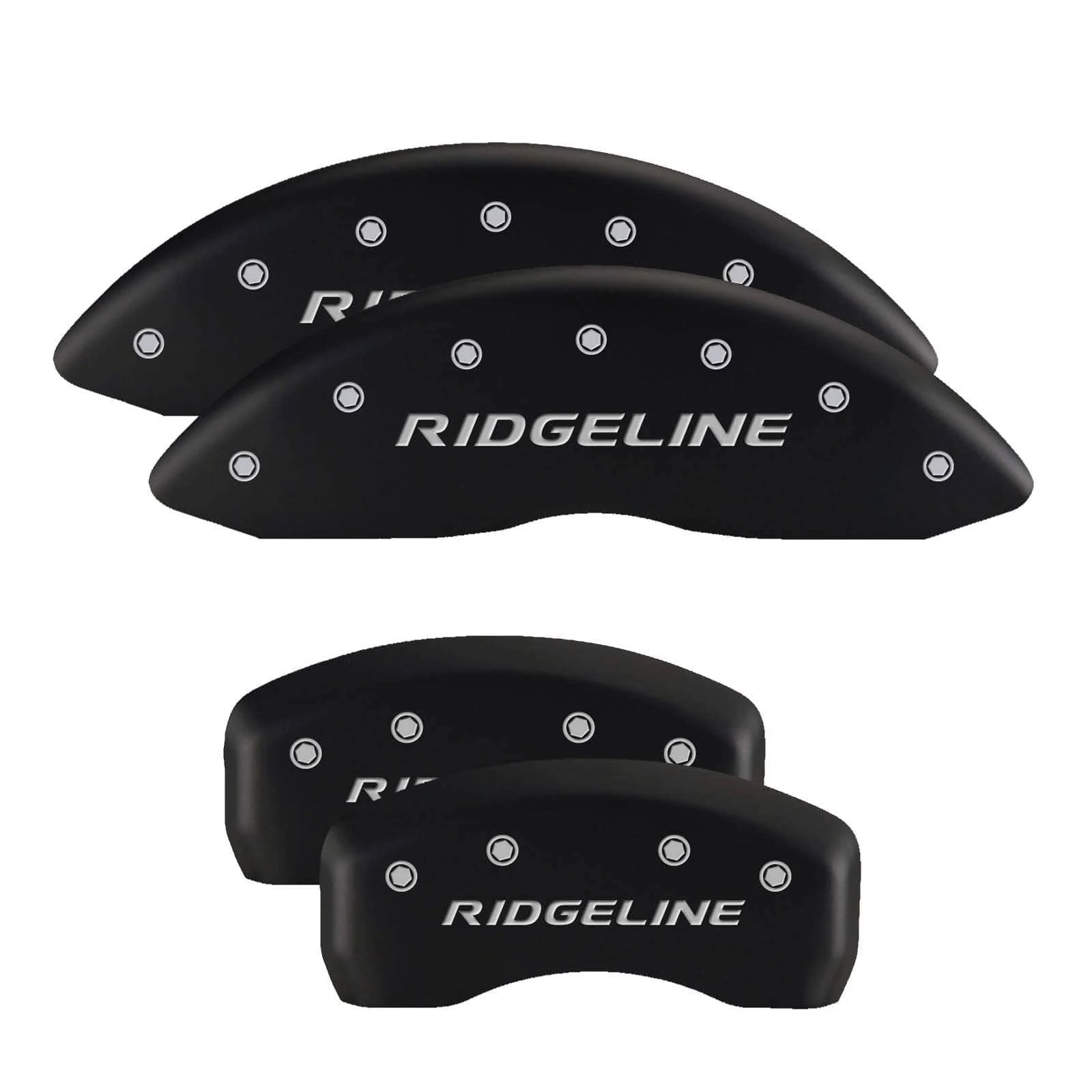 Brake Caliper COVER, MGP 20213SRGLMB Matte Black Powdercoat