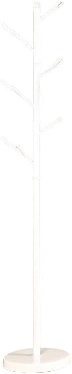 COAT RACK Vertical Metal Space Home Single Pole Hanger (Color : Black)