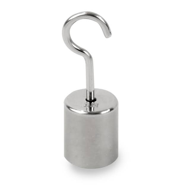 Troemner Henry 50010-10ST - 0.1 N Class 7 Economical Stainless Steel Hook Weight with Traceable Certificate
