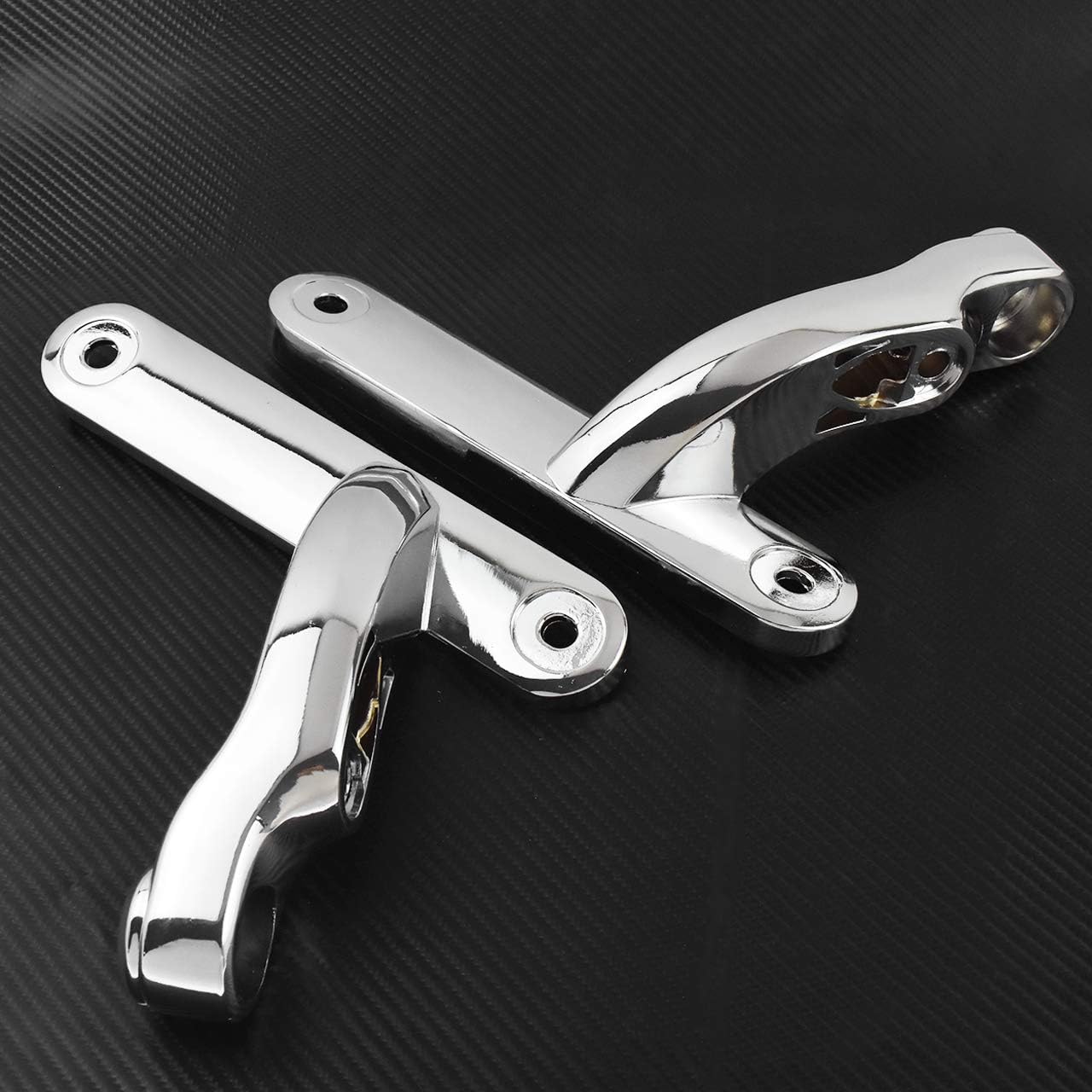 YHMTIVTU Motorcycle Auxiliary Lighting Brackets Turn Signals 4.5