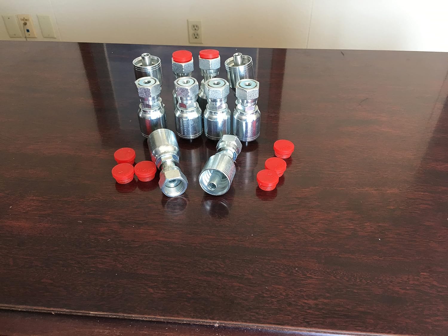 Gator Hose FFORX-8-8 2W 10 PACK Female Flat Face Seal 1/2inch Hose 1/2 threads