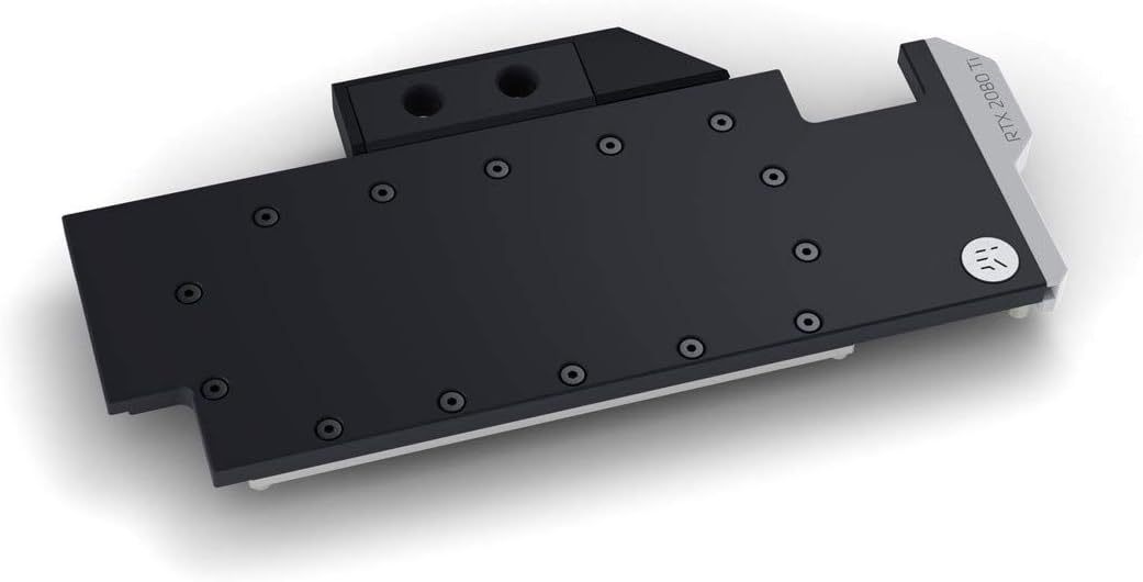 EK Water Blocks 3831109810484 EK-Vector RTX 2080 Ti RGB Nickel and Acetal Video Card - Black
