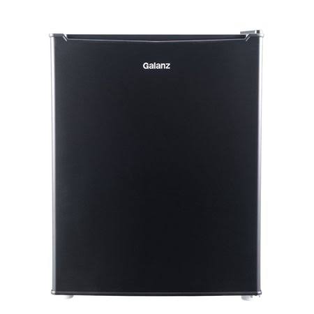 Galanz 2.7 Cu ft Single Door Mini Fridge Gl27bk, Black