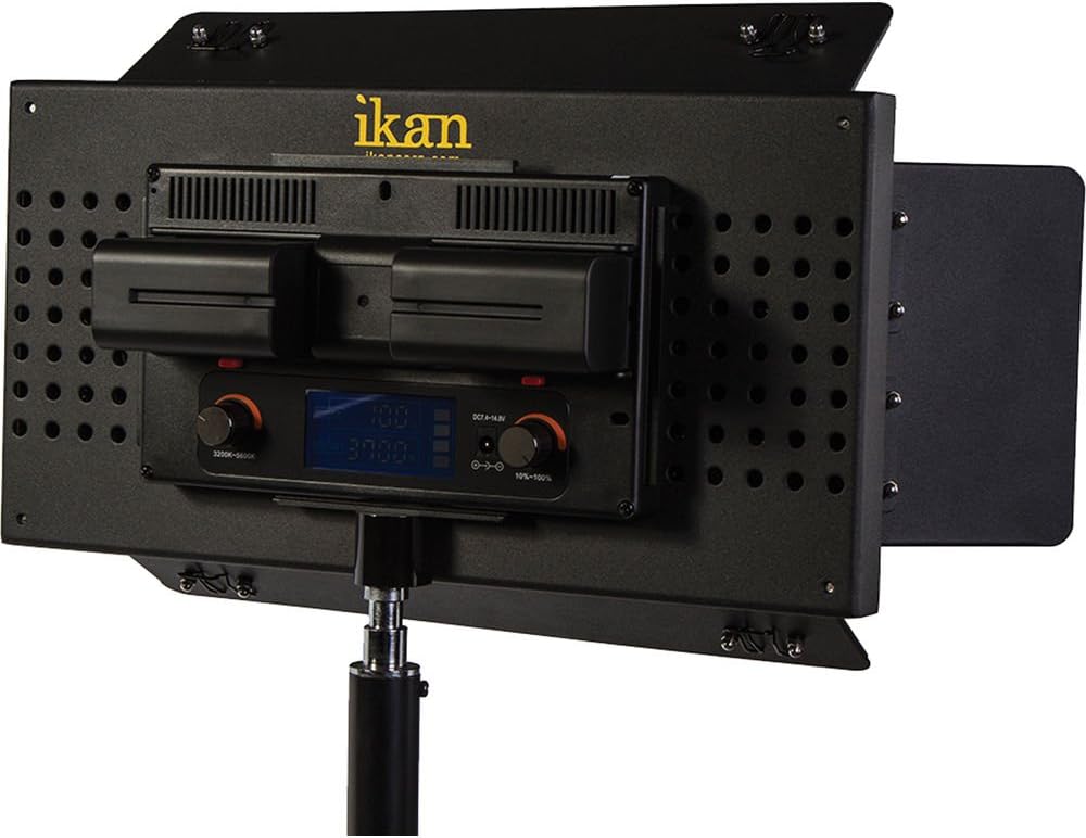 Ikan IB508-v2-KIT Bi-Color LED Studio Light (Black)