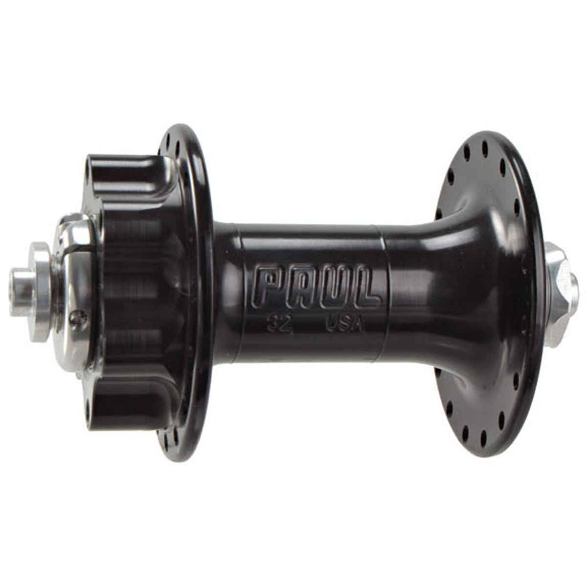 Paul Disc Fhub Front Hub Black 32 Hole QR