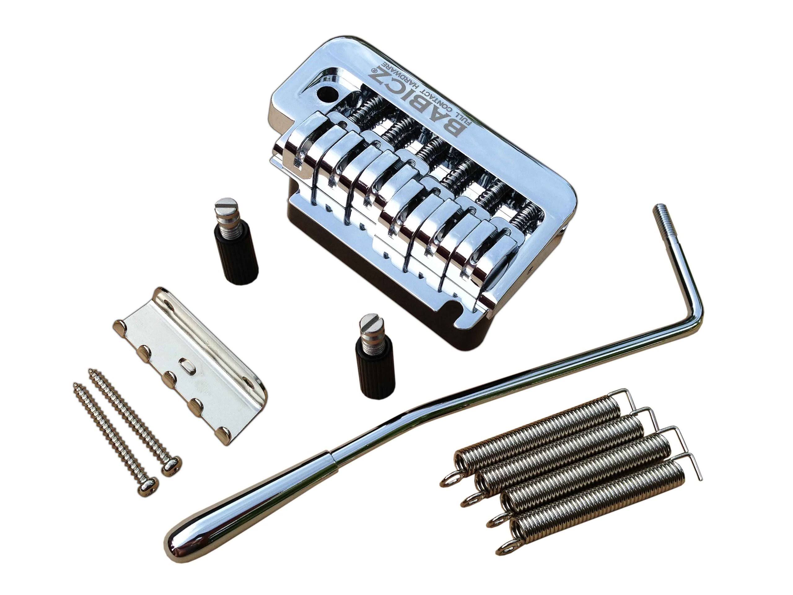 Babicz FCH2PTCH Full Contact Hardware, 2-Point Strat Tremolo, Chrome