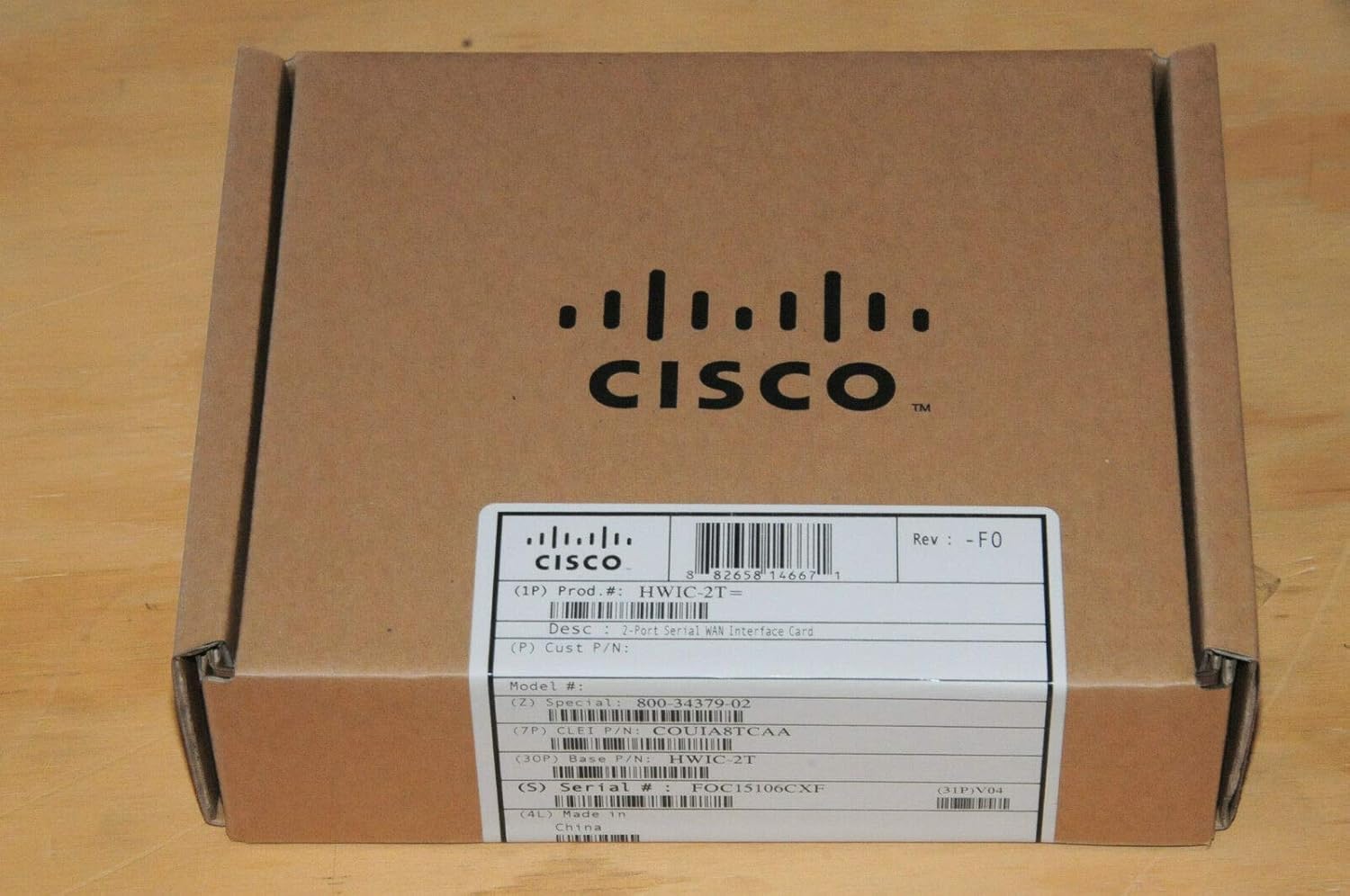 Cisco HWIC-2T 2-Port Serial WAN Interface Card Pack of 2