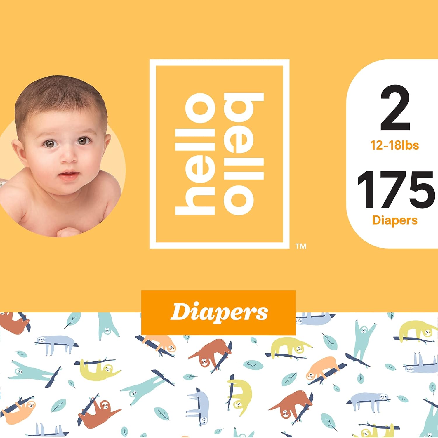 Hello Bello Baby Diapers - Size 6 - Teachers Pet Pattern - Super Absorbent & Hypoallergenic Baby Diapers - 90 Count (5 Packs of 18) Pack of 2