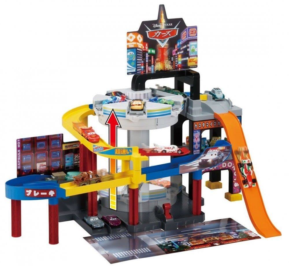 Tomica Cars Action Course Rotation Elevator Junction
