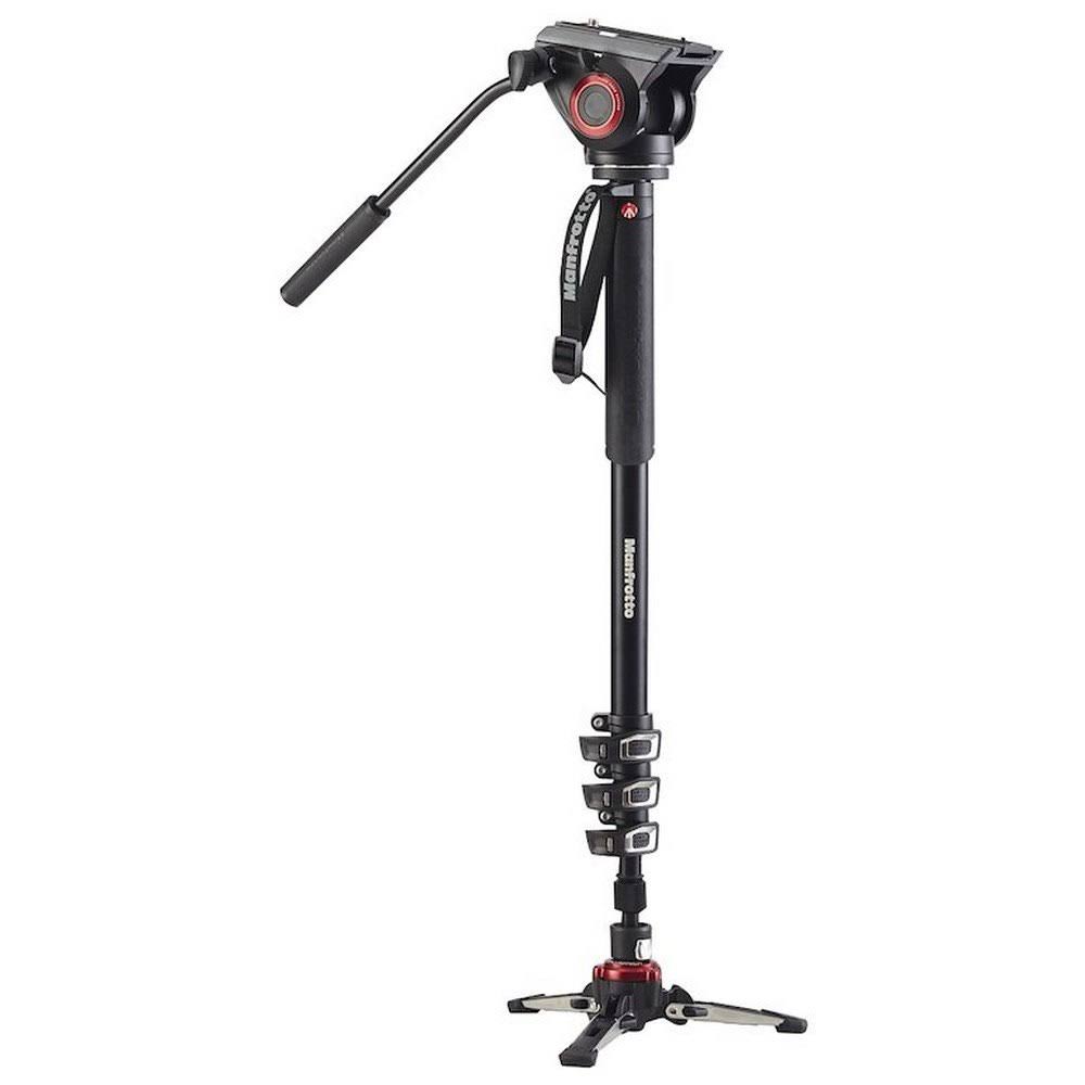 Manfrotto Xpro Monopod with Fluid Video Head - Black
