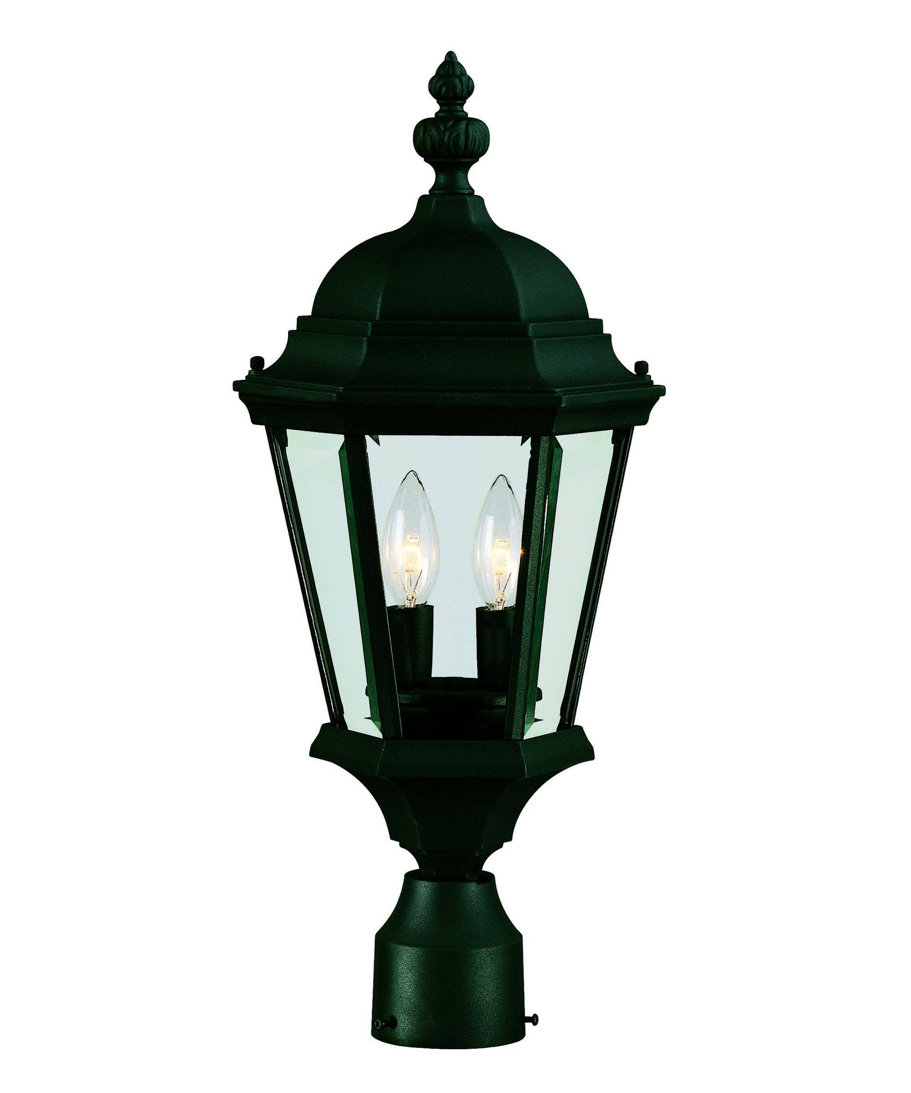 Savoy House 5-1305-BK - Wakefield Post Lantern, Textured Black