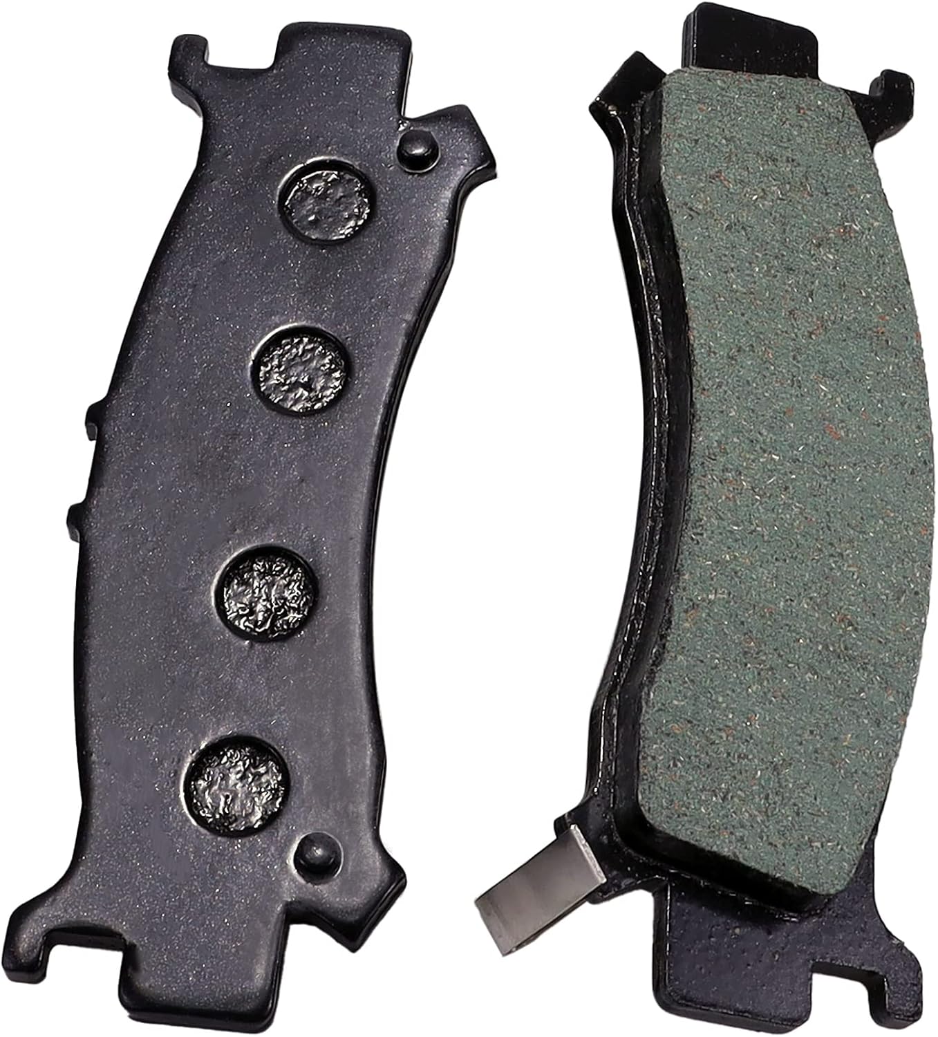 Brake Pads Front and Rear Compatible with Honda Pioneer 1000 1000-5 Talon 1000 1000R SXS Replace 06451-HL4-A01 06452-HL4-A01 06431-HL4-A01 06432-HL4-A01(4 Pairs)